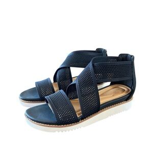 EASY SPIRIT WANDERER 2 DARK BLUE SANDALS SZ 8.5 NEW IN BOX
